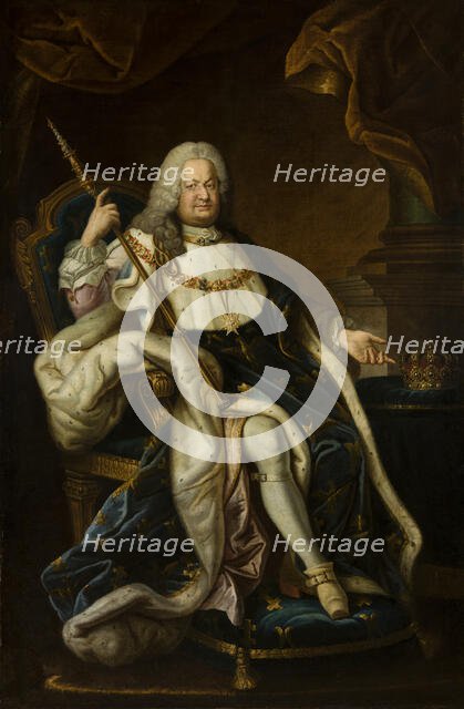 Portrait Stanislaus Leszczynski ( 1677-1766 ), 18th century. Creator: Unknown.