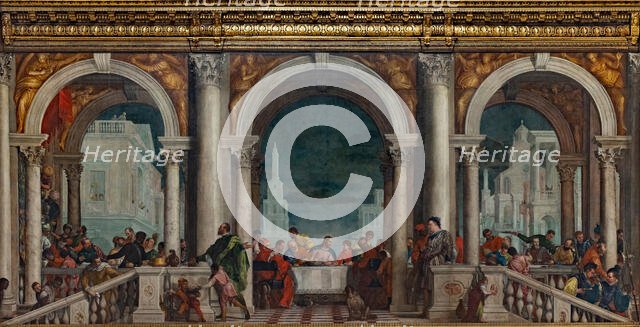 The Feast in the House of Levi, 1573. Creator: Veronese, Paolo (1528-1588).
