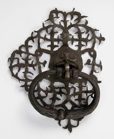 Door handle, German, 15th century. Creator: Unknown.