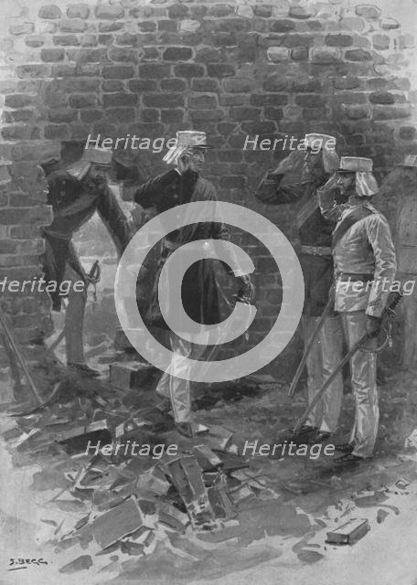 'The Indian Mutiny, 1857-58:...after the Relief of Lucknow...1857', (1901). Creator: Samuel Begg.