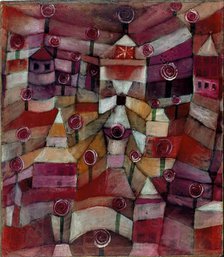 Rose Garden. Artist: Klee, Paul (1879-1940)