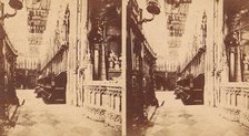 Group of 5 Stereograph Views of Westminster Abbey, London, England, 1850s-1910s. Creator: George W Griffith.