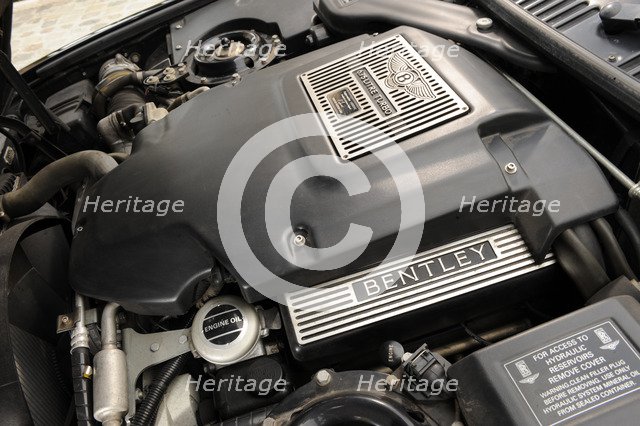 Bentley Continental 2001. Artist: Simon Clay.