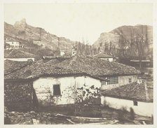 Cottages at Balaklava, 1855. Creator: Roger Fenton.