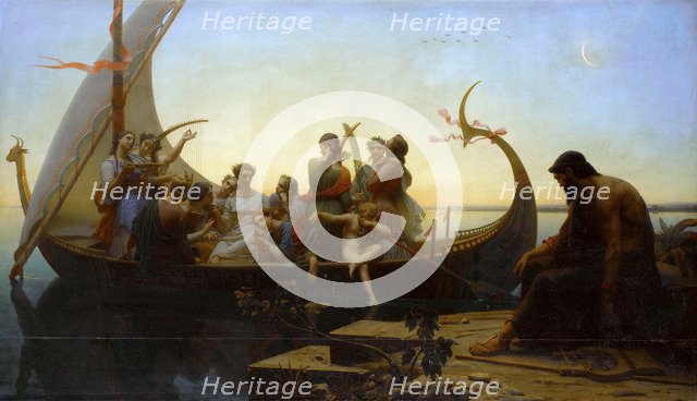 Lost Illusions (The Evening). Artist: Gleyre, Charles (1808-1874)