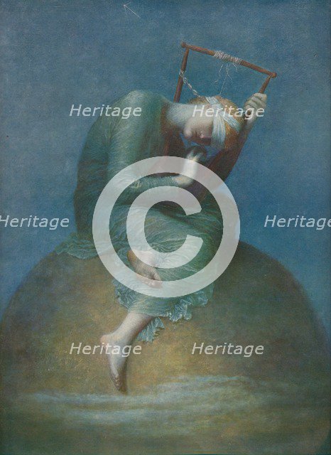 'Hope', 1886, (1912). Artist: George Frederick Watts.