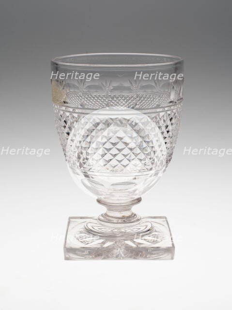 Goblet, England, c. 1820/30. Creator: Unknown.