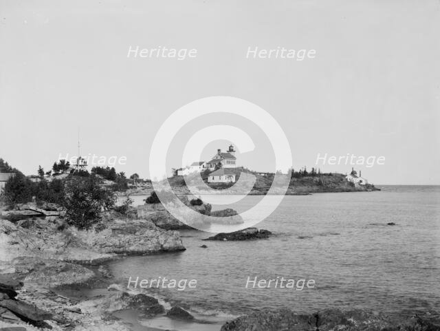 Marquette, Mich., Lighthouse Point, c1898. Creator: Unknown.