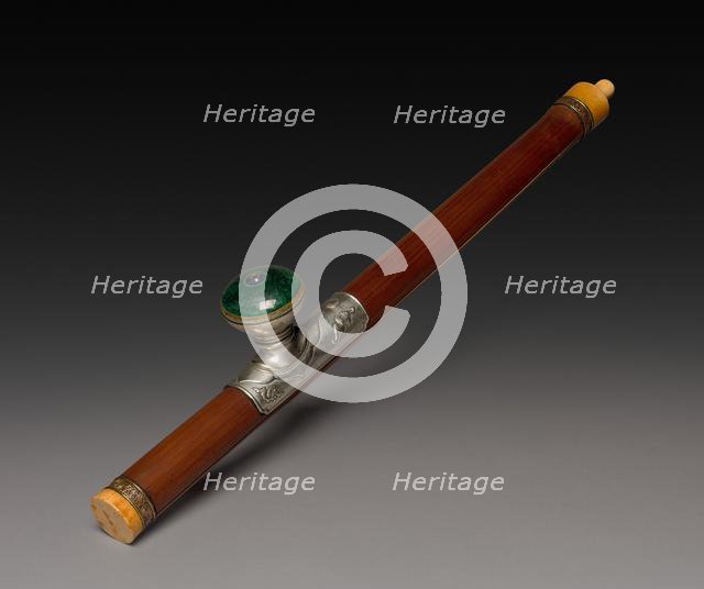 Opium Pipe, 19th century. Creator: Unknown.