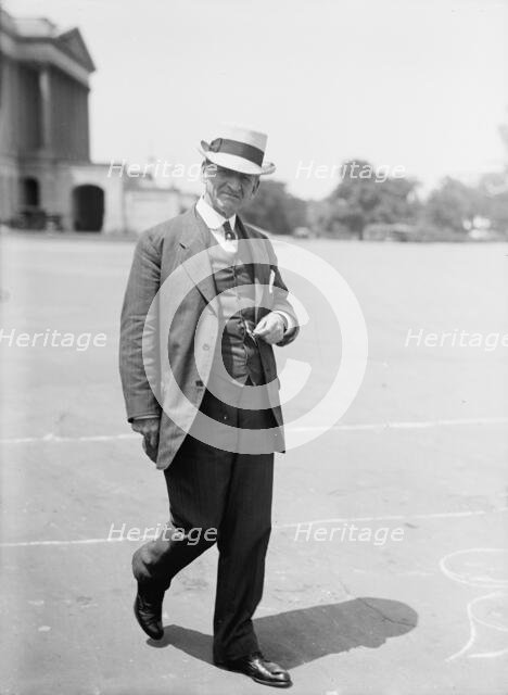 Glass, Carter. Rep. from Virginia, 1902-1918; Secretary of The Treasury, 1918-1920; Senator..., 1913 Creator: Harris & Ewing.