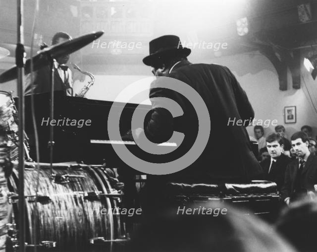 Thelonious Monk, Cambridge Union Debating Chamber, Cambridgeshire, 1966. Creator: Brian Foskett.