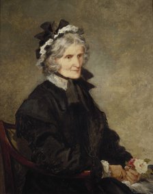 'Portrait of the Artist's Mother', 1874.                                              Artist: Sir John Gilbert