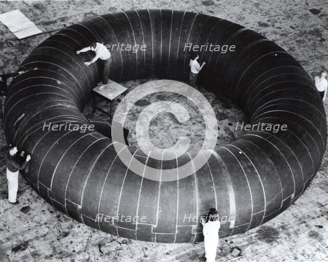 Inflatable Station Concept, 1961. Creator: NASA.