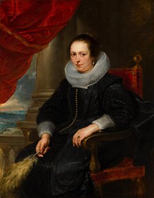 Portrait of a Woman, possibly Clara Fourment (1593-1643). Creator: Peter Paul Rubens.