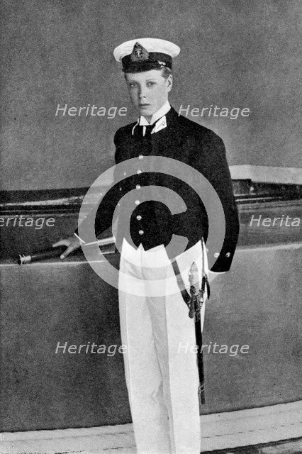 The Prince of Wales (1894-1972), the future King Edward VIII, 1912.Artist: Rose Burrant