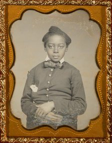 Portrait of a Child, about 1857-1858. Creator: Unknown.