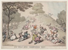 One Tree Hill, Greenwich Park, 1802., 1802. Creator: Thomas Rowlandson.