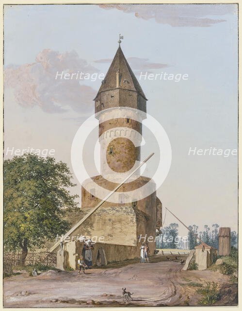 The Bockenheimer Warte in Frankfurt am Main. Creator: Anton Radl.