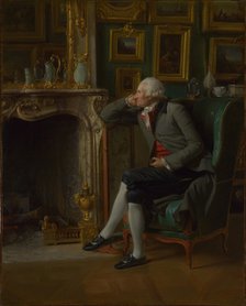 The Baron de Besenval in his Salon de Compagnie, 1791. Artist: Danloux, Henri-Pierre (1753-1809)