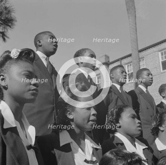 Possibly: Bethune-Cookman College, Daytona Beach, Florida, 1943. Creator: Gordon Parks.