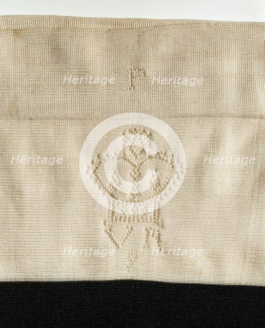 Detail of Queen Victoria's cipher, c1838-c1901. Artist: Unknown