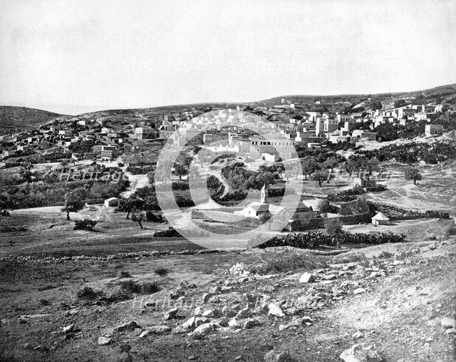 Nazareth, Palestine, 1893.Artist: John L Stoddard