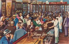 Sloppy Joe's Bar, Havana, Cuba, 1951. Artist: Unknown