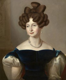 Grand Duchess Anna Pavlovna of Russia (1795-1865), Queen of the Netherlands, ca 1835.