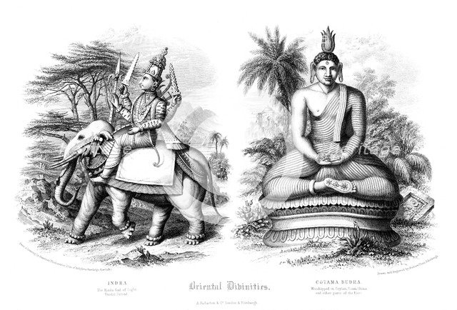 'Oriental Divinities'.Artist: A Thom