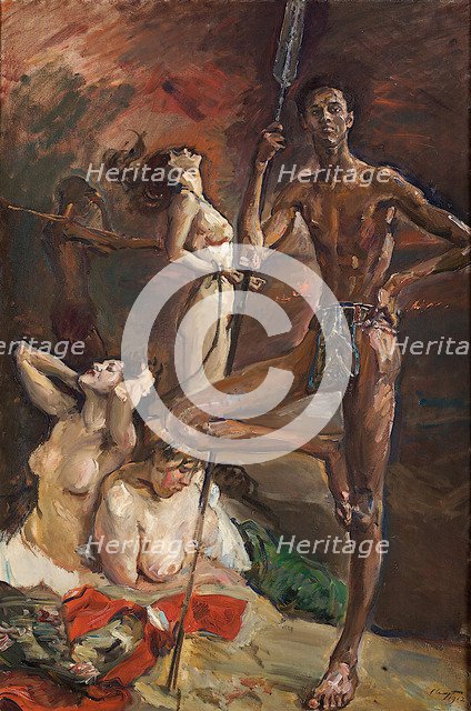 The Winner. Artist: Slevogt, Max (1868-1932)