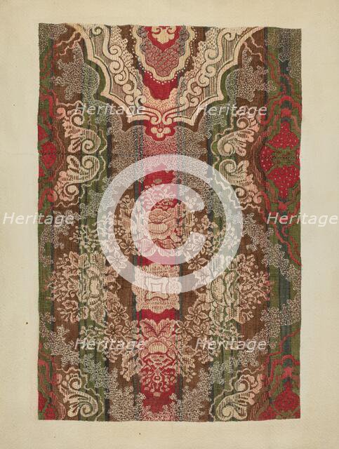 Ingrain Carpet, c. 1937. Creator: Dorothy Lacey.