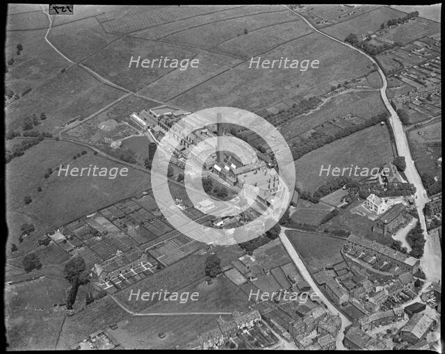 The Scott and Rhodes Banksfield Dye Works, Yeadon, West Yorkshire, c1930s. Creator: Arthur William Hobart.