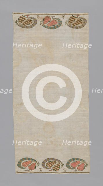 Towel, Turkey, 1875/1900. Creator: Unknown.