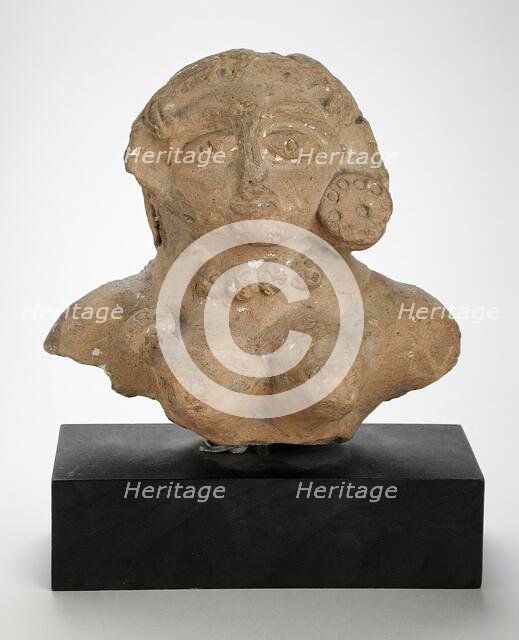Bust of a Mother Goddess, c.100 B.C.. Creator: Unknown.