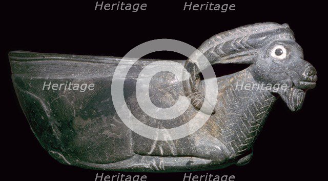 Persian cup in the form of a Mouflon. Artist: Unknown