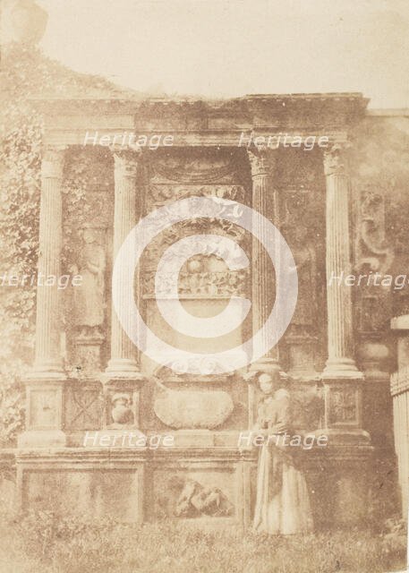 Edinburgh. Greyfriars' Churchyard, 1843-47. Creators: David Octavius Hill, Robert Adamson, Hill & Adamson.