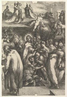 The Raising of Lazarus, 1595-1616. Creator: Jacques Bellange.
