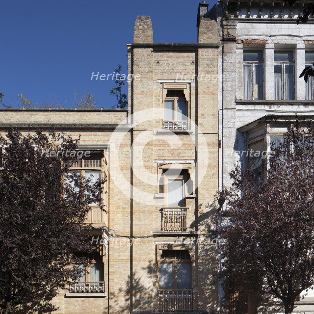 Maison-Atelier Geo Bernier, 4 Rue de la Reforme, Brussels, Belgium, (1902), c2014-c2017. Artist: Alan John Ainsworth.
