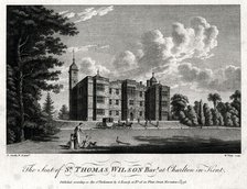 'The Seat of Sir Thomas Wilson Bart at Charlton in Kent', 1776. Artist: William Watts
