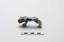 Lion shaped handle, Saljuq period, early 13th century. Creator: Unknown.