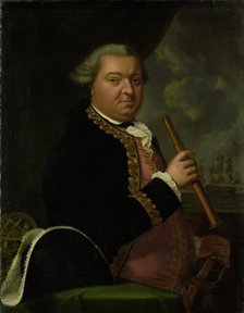 Willem Crul (1721-81), Rear Admiral, 1770-1801. Creator: Unknown.