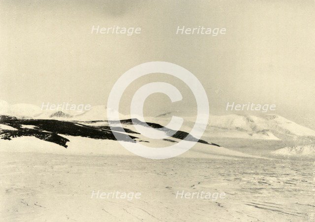 'Part of Queen Alexandra Range 1500 Feet Up The Glacier', c1908, (1909).  Artist: Unknown.