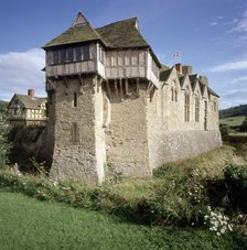 North tower and west range of Stokesay Castle, Shropshire, 2004. Artist: Historic England Staff Photographer.