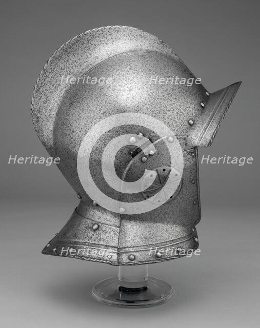 Burgonet, Southern Germany, c. 1560/70. Creator: Unknown.