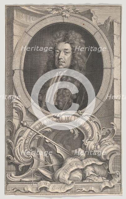 Sidney, Earl of Godolphin, Lord High Treasurer, ca. 1740. Creator: Jacobus Houbraken.