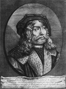 Portrait of Albrecht Durer, 1629, (1936). Artist: Andreas Stock