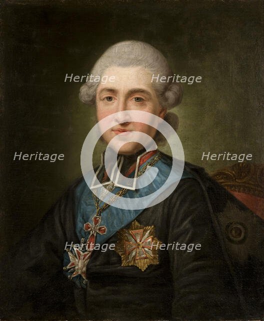 Portrait of Primate Michal Poniatowski, 1776. Creator: Unknown.