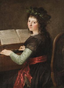 Portrait of countess Bianca Stampa di Soncino, 1791. Creator: Landi, Gaspare (1756-1830).