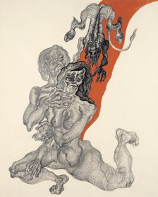 The attack, 1931. Creator: Lohse-Wächtler, Elfriede (1899-1940).