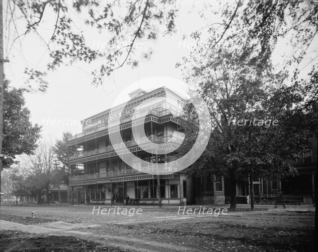 Fountain House, Mt. Clemens, between 1880 and 1899. Creator: Unknown.
